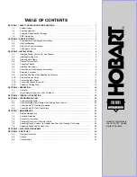 Предварительный просмотр 2 страницы Hobart H100S4-10 Technical Manual