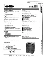 Preview for 1 page of Hobart LX18 Manual