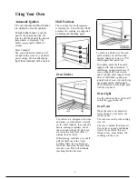 Предварительный просмотр 6 страницы Hobart RGJ515GEL Use And Care Manual