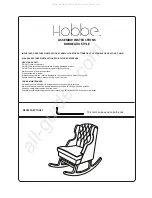 Hobbe Bordeaux Assembly Instructions предпросмотр