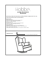 Предварительный просмотр 1 страницы Hobbe Georgetown Assembly Instructions