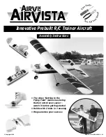 Preview for 1 page of Hobbico AirVista Assembly Instructions Manual