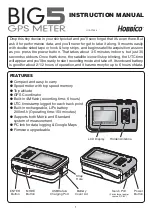 Preview for 1 page of Hobbico BIG 5 GPS METER Instruction Manual