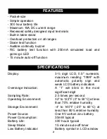 Preview for 2 page of Hobbico DIGITAL R/C MULTI-METER Operation Manual