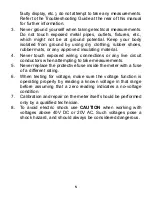 Preview for 5 page of Hobbico DIGITAL R/C MULTI-METER Operation Manual