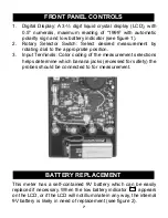 Preview for 7 page of Hobbico DIGITAL R/C MULTI-METER Operation Manual