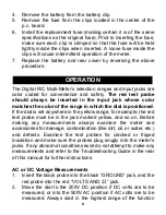 Preview for 9 page of Hobbico DIGITAL R/C MULTI-METER Operation Manual