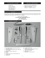 Предварительный просмотр 4 страницы Hobbico FLITEWORK P-38 Lightning FLWA4120 Instruction Manual