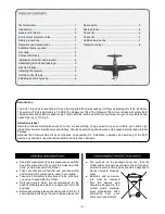 Предварительный просмотр 2 страницы Hobbico FLITEWORK T28-Mini Instruction Manual