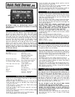 Hobbico Quick Field Charger MkII Instructions preview