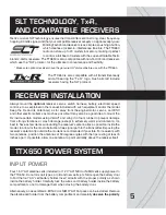 Preview for 5 page of Hobbico TACTIC TTX650 Instruction Manual