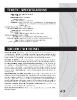 Preview for 43 page of Hobbico TACTIC TTX650 Instruction Manual