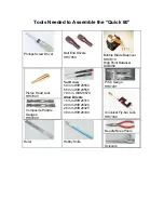 Preview for 4 page of Hobbies & Helis Quick 60 Assembly & Parts Listing