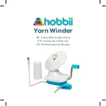 Preview for 1 page of hobbii Yarn Winder Instruction Manual