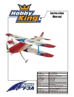 Hobby King Arcus F3A Instruction Manual preview
