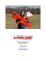 Предварительный просмотр 16 страницы Hobby-Lobby albatros DVA Assembly Manual