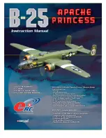 Предварительный просмотр 1 страницы Hobby-Lobby Apache Princess Instruction Manual