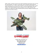 Предварительный просмотр 2 страницы Hobby-Lobby Apache Princess Instruction Manual