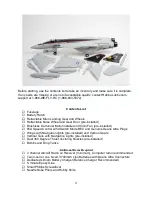 Предварительный просмотр 3 страницы Hobby-Lobby eRC F-18E Super Hornet 90mm EDF Instruction Manual