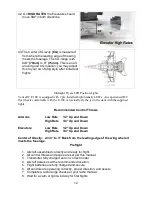 Предварительный просмотр 12 страницы Hobby-Lobby eRC F-18E Super Hornet 90mm EDF Instruction Manual