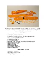 Предварительный просмотр 2 страницы Hobby-Lobby ESM1100 Instruction Manual