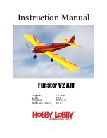 Hobby-Lobby Funster V2 Instruction Manual preview