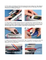 Предварительный просмотр 8 страницы Hobby-Lobby HLI8601 F-86 Sabre Skyblazers Instruction Manual