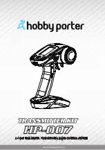 Preview for 1 page of Hobby Porter HP-007 Manual