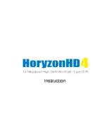 Hobby Wireless HORYZONHD V4 Instruction preview