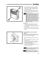 Предварительный просмотр 96 страницы Hobby 350 TB De Luxe Operation Manual