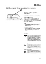 Preview for 5 page of Hobby 400 SF De Luxe Easy Manual