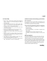 Preview for 10 page of Hobby 65FL Siesta TI Manual