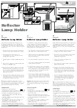 Hobby Reflector Lamp Holder Using Instruction предпросмотр