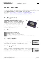 Предварительный просмотр 10 страницы HOBBYEAGLE A3 Super II User Manual