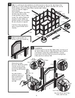 Preview for 9 page of HobbyGrower Enthusiast PC Greenhouse 6"x8" Assembly Instructions Manual