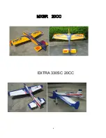 Предварительный просмотр 4 страницы HobbyKing EDGE540 20CC EP Instruction Manual