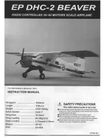 HobbyKing EP DHC-2 BEAVER Instruction Manual предпросмотр