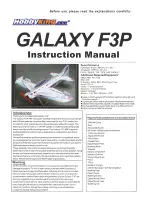 Предварительный просмотр 1 страницы HobbyKing galaxy f3p Instruction Manual