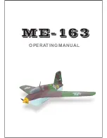 Предварительный просмотр 1 страницы HobbyKing ME-163 Operating Manual