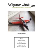 Предварительный просмотр 1 страницы HobbyKing ViperJet G500 Assembly Manual