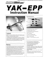 Предварительный просмотр 1 страницы HobbyKing YAK- EPP Instruction Manual