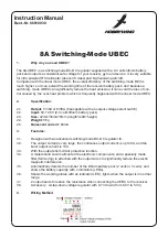 Preview for 3 page of Hobbywing 8A-UBEC Instruction Manual