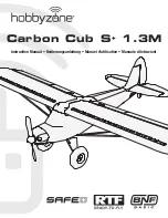 Предварительный просмотр 1 страницы HobbyZone Carbon Cub S+ 1.3M Instruction Manual