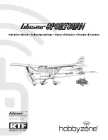 HobbyZone HBZ7600 Glasair Sportsman Instruction Manual предпросмотр