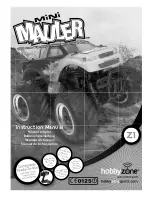 Preview for 2 page of HobbyZone mini Mauler Instruction Manual