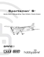 HobbyZone Sportsman S Plus Instruction Manual предпросмотр