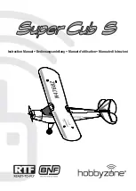 HobbyZone Super Cub S Instruction Manual preview