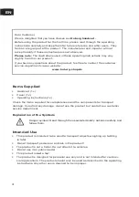 Preview for 4 page of Hoberg 05305 Operating Instructions Manual