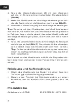 Preview for 4 page of Hoberg 07660 Manual