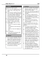 Preview for 20 page of Hoberg Akku-Star 2 in 1 User Manual